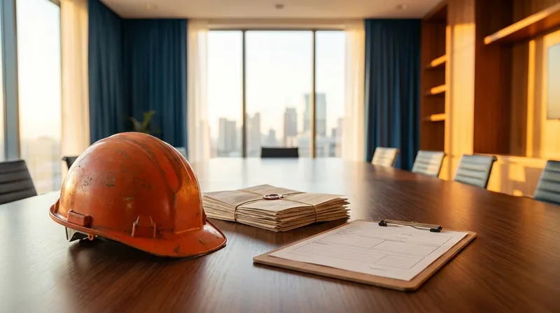 Business formation folders and a closed laptop on a lamp-lit desk, Florida Business Insurance
