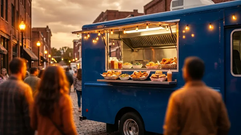 Business formation folders and a closed laptop on a lamp-lit desk, How to Start a Food Truck in Florida